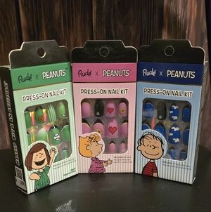 Rude x Peanuts Press-On Nail Kits